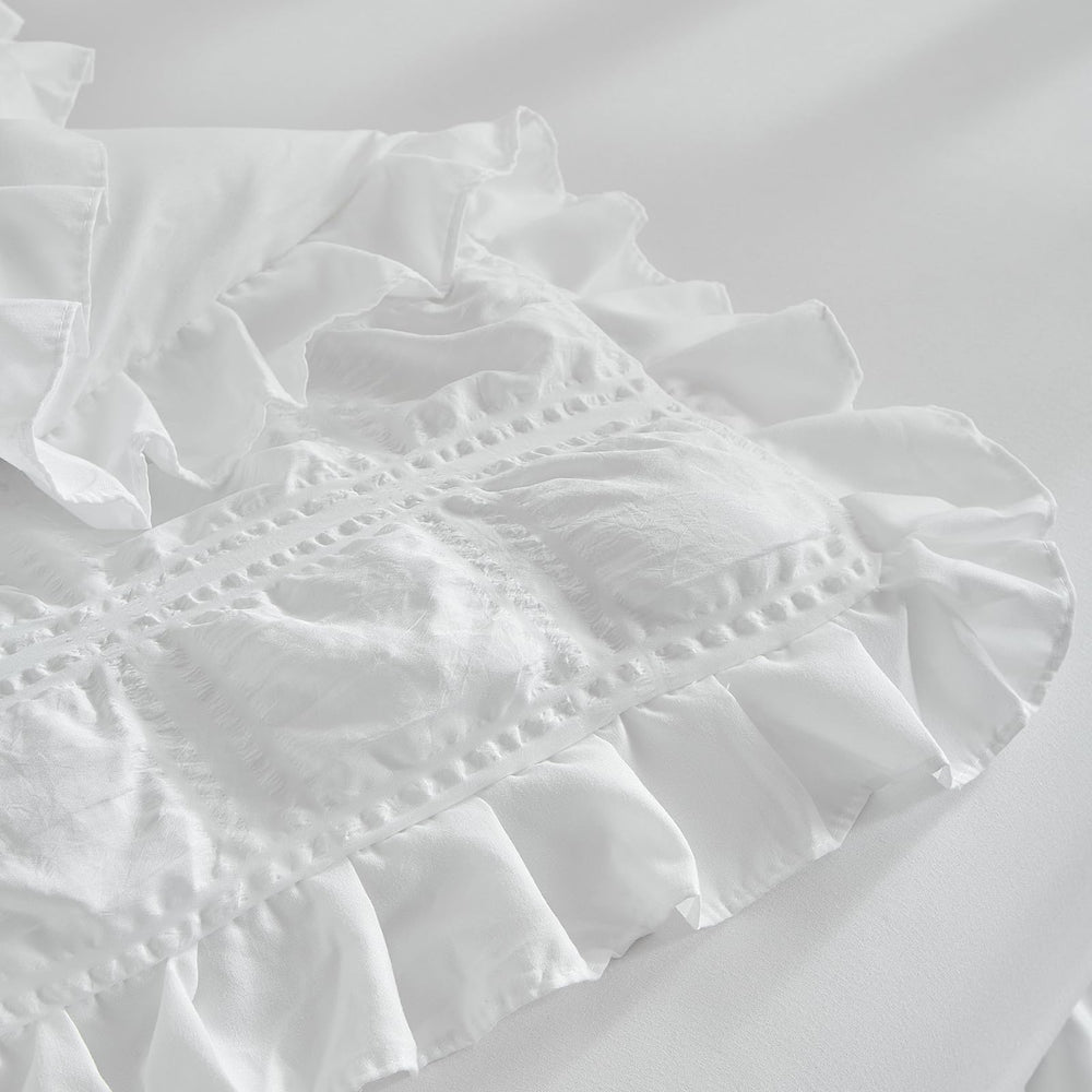 UOZZI BEDDING machine washable care makes cleanup easy for busy parents