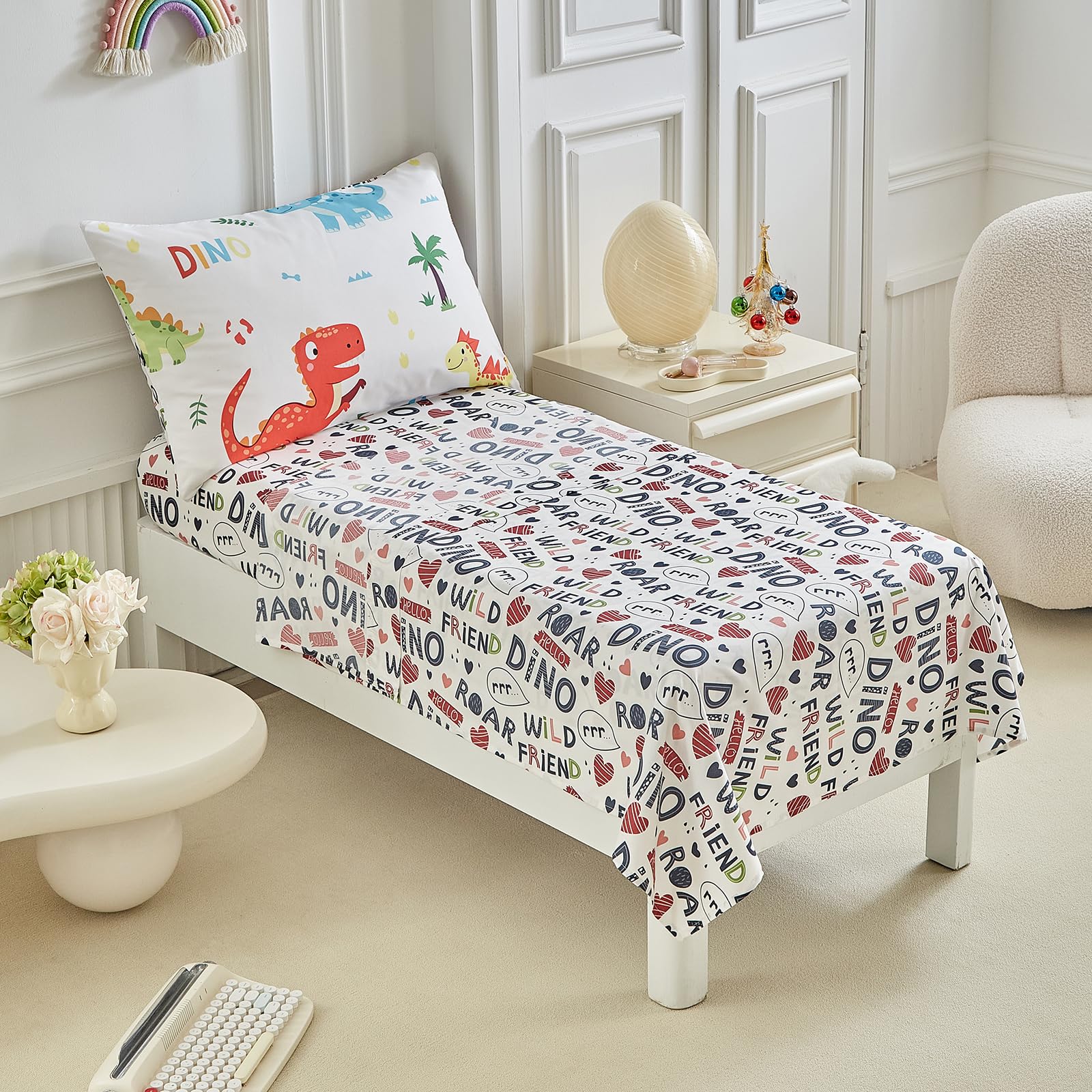 UOZZI Bedding packaging and unfolded bed setup for quick prep