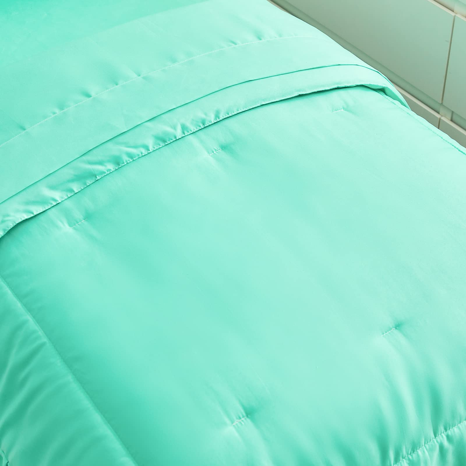 UOZZI BEDDING teal blue traveling blanket compatibility for car seats and strollers