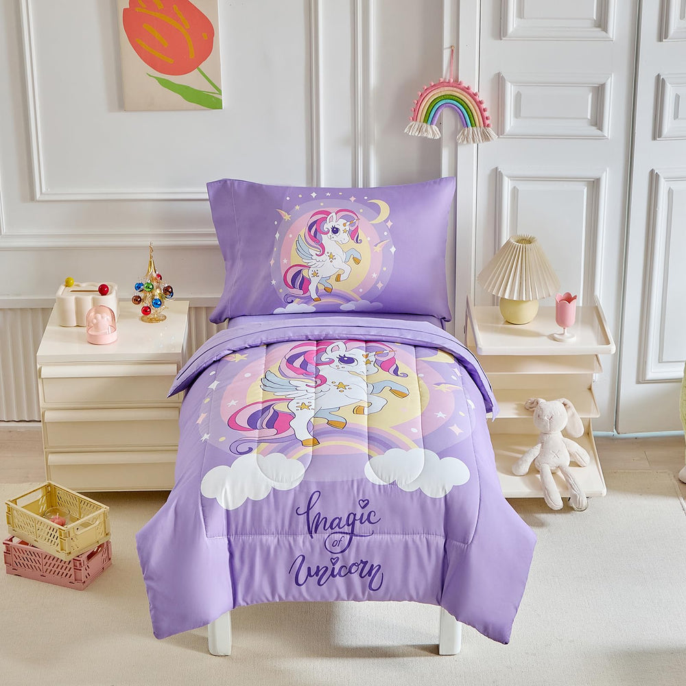 UOZZI BEDDING pillowcase reversible design adds playful sleep time variety