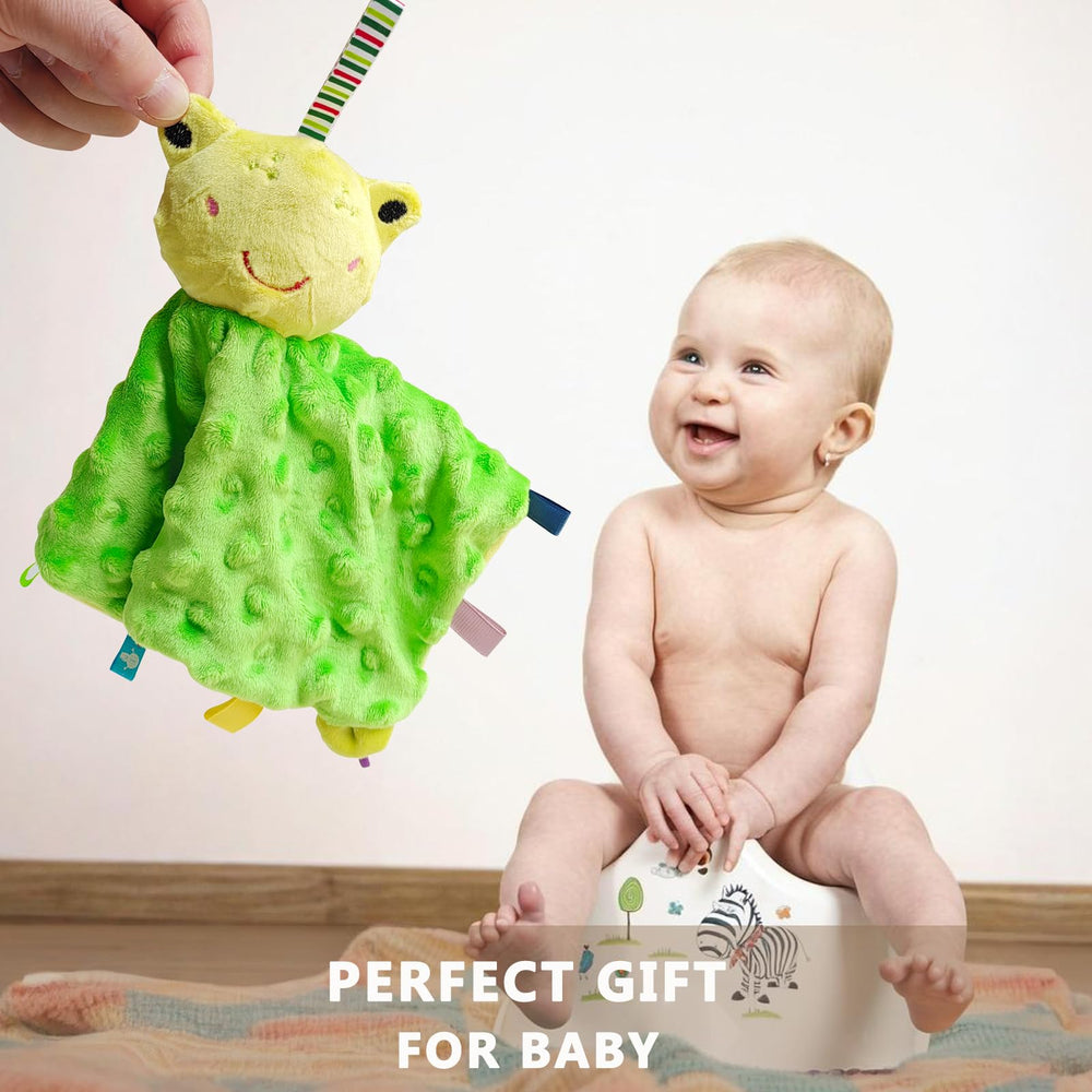 Upalupa baby lovey ideal for crib, stroller, or car seat on the go.
