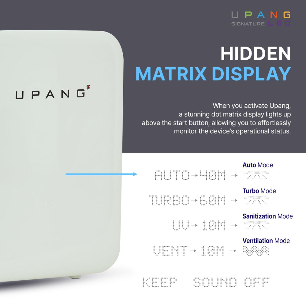 UPANG SHOP Signature UV LED Sanitizer energy-efficient design for home use