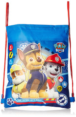 UPD Paw Patrol non-woven sling bag front view shows portable party use.
