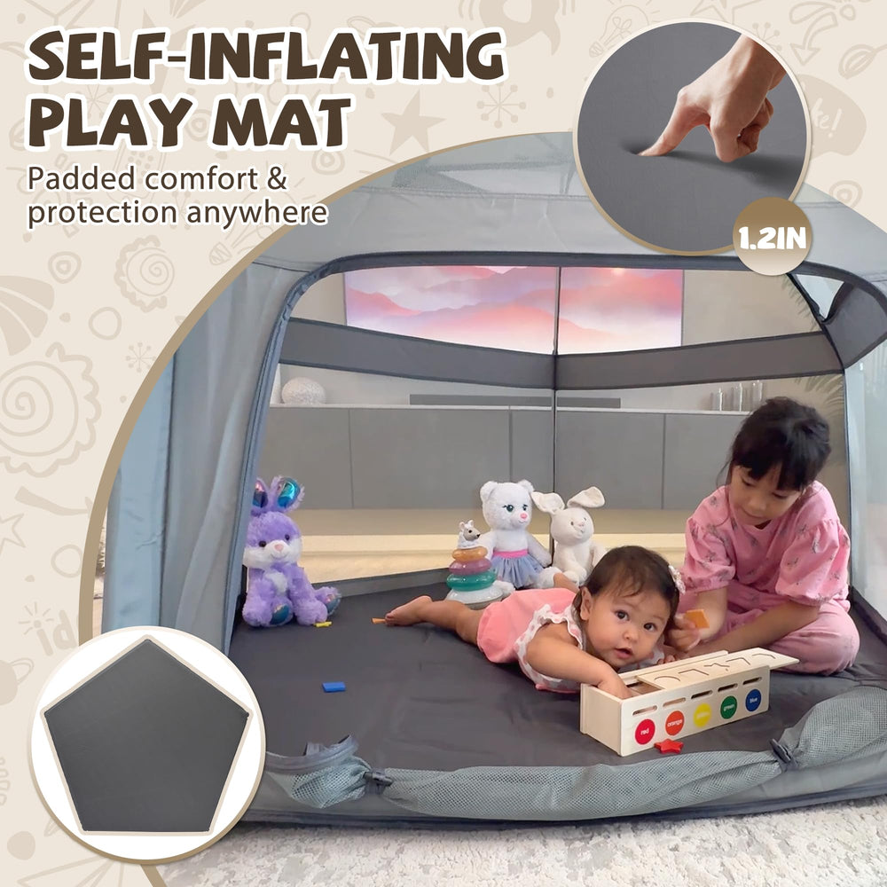 UPHUNAL beach-use playpen beach-ready shelter for babies