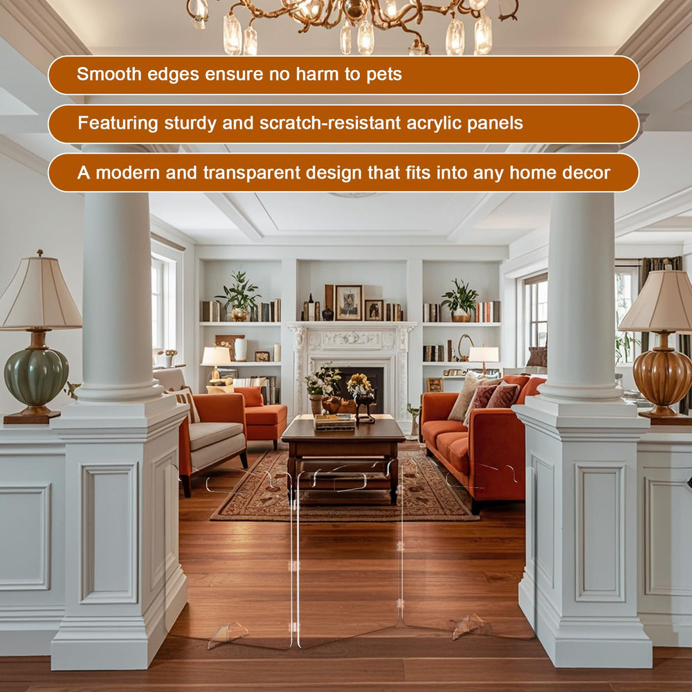 Upitry gate requires no installation, ideal for doorways in homes.