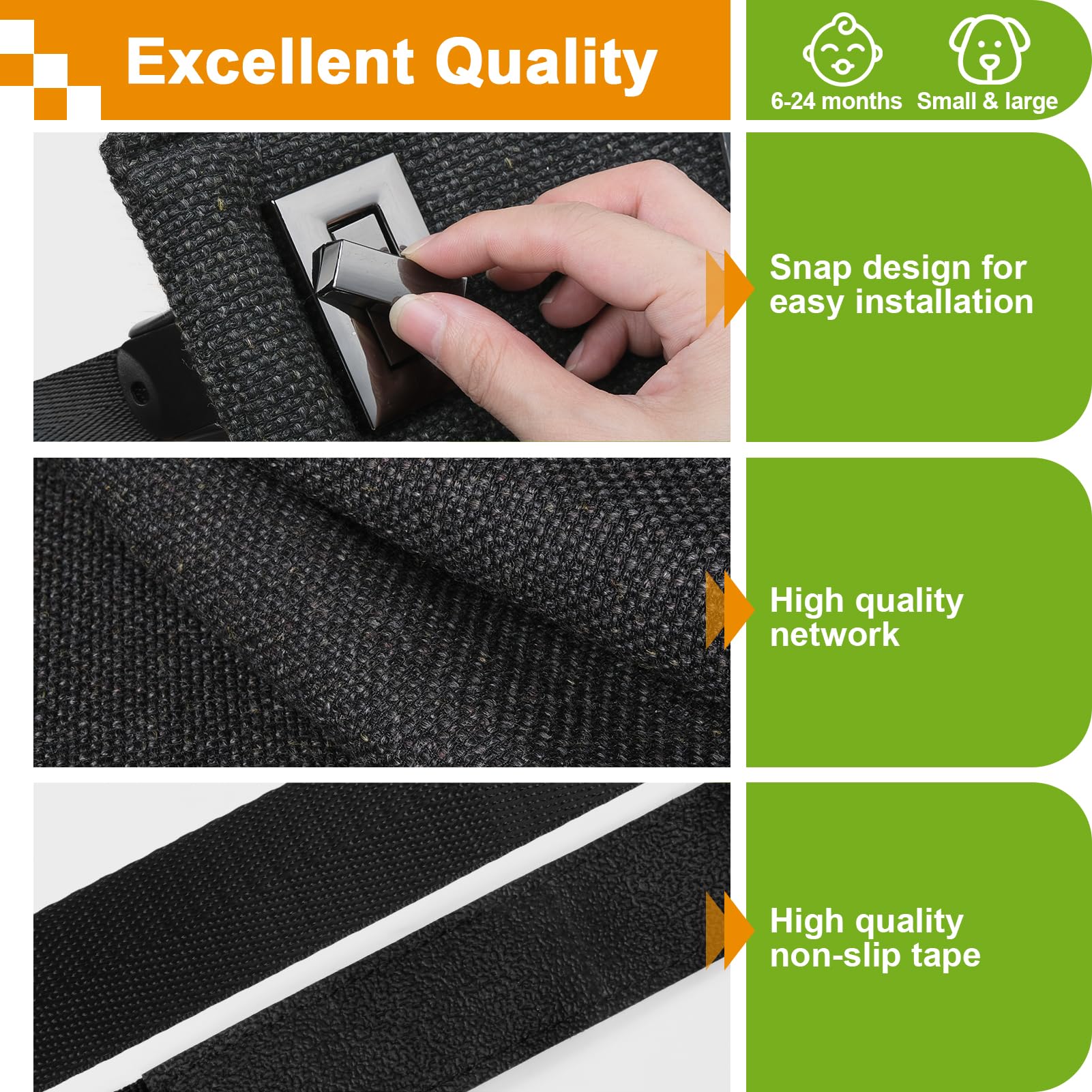 Upitry family safety gate enables safe, controlled access for dogs and kids.