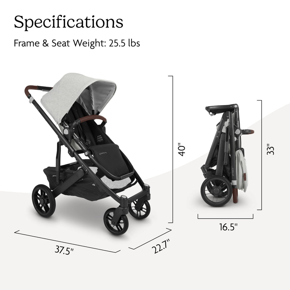 UPPAbaby CRUZ V2 travel system compatibility with MESA car seat