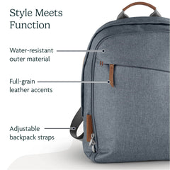 UPPAbaby Declan insulated bottle case preserves temperature during outings.