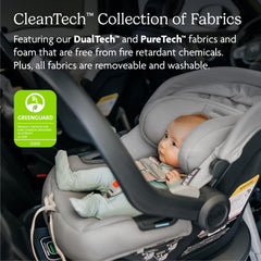 UPPAbaby Mesa Max headrest with infinite adjust capability for growing babies