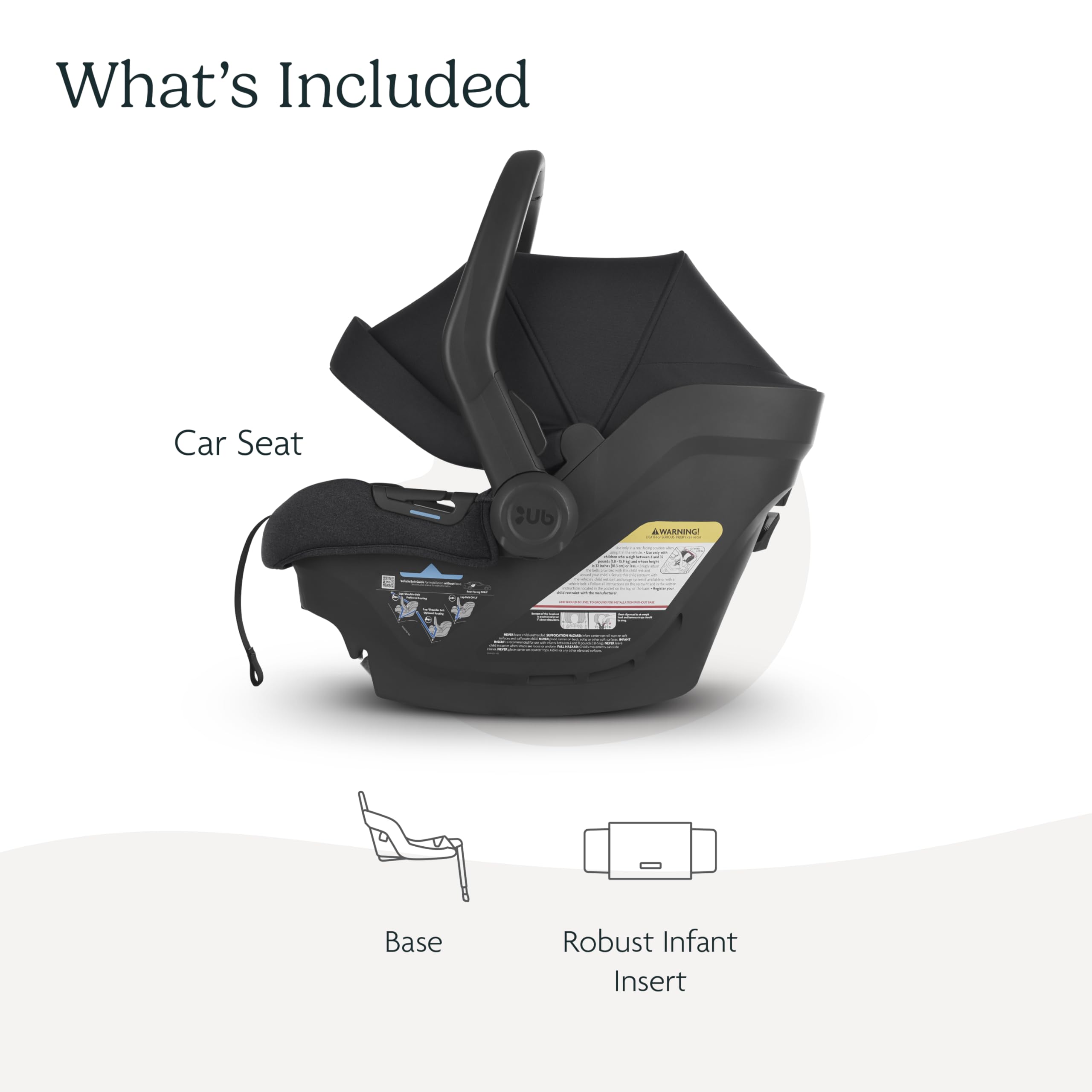 UPPAbaby Mesa Max infant inlay showing improved fit and positioning
