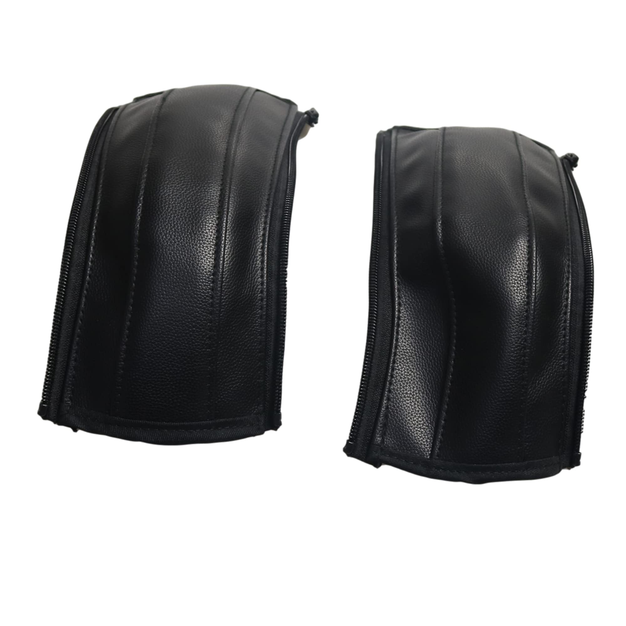 Uppababy Vista handlebar cover waterproof finish closeup demonstrates durability and sweat-free pushing.