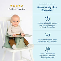 Upseat Sage dining-chair style in living room demonstrates versatile seating options.