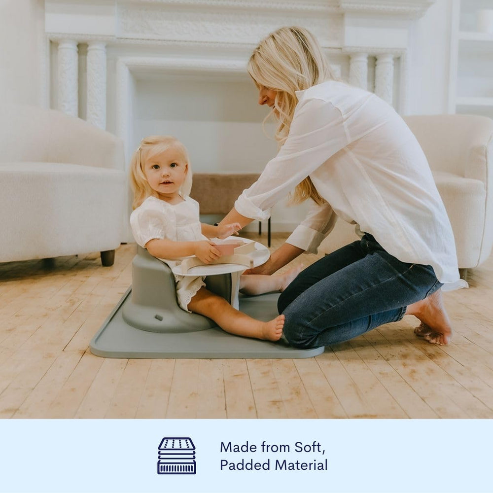 Upseat Splat Mat easy to wipe and sanitize for daily use.