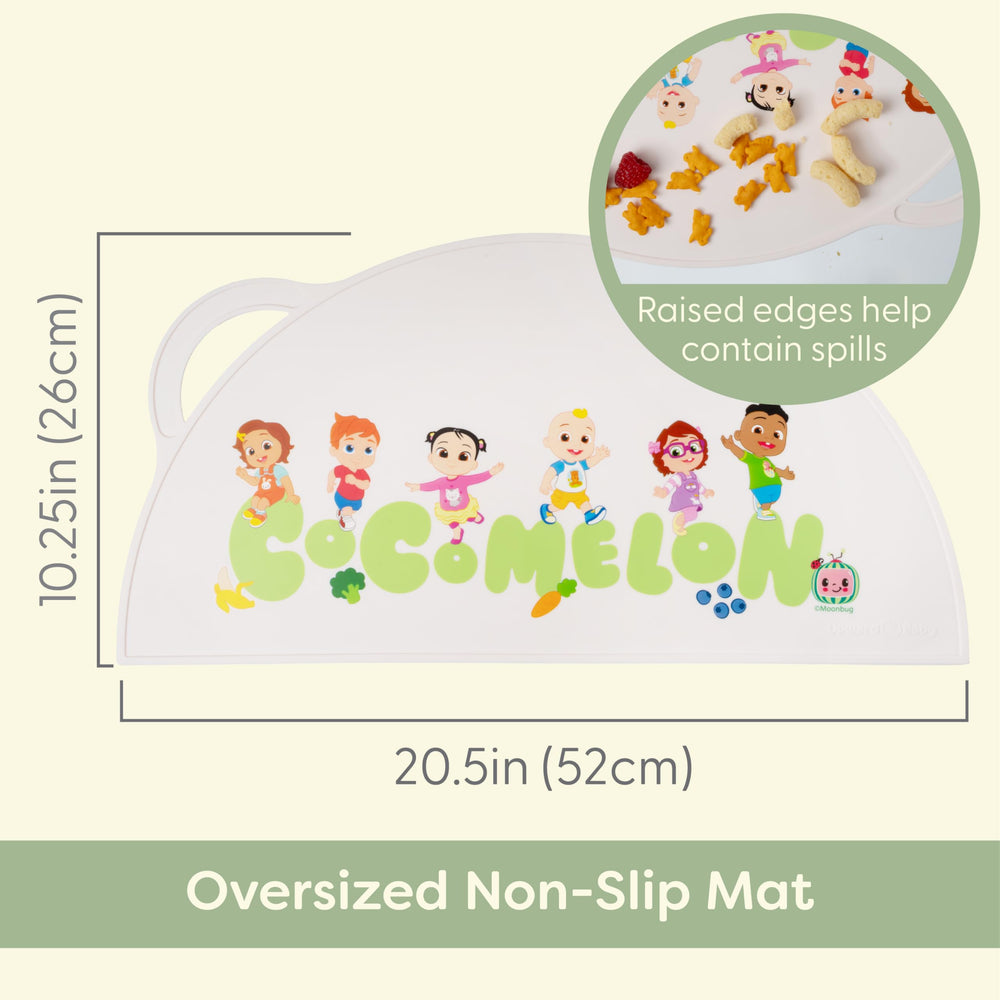 UpwardBaby CoComelon placemat designed for restaurants and home use.