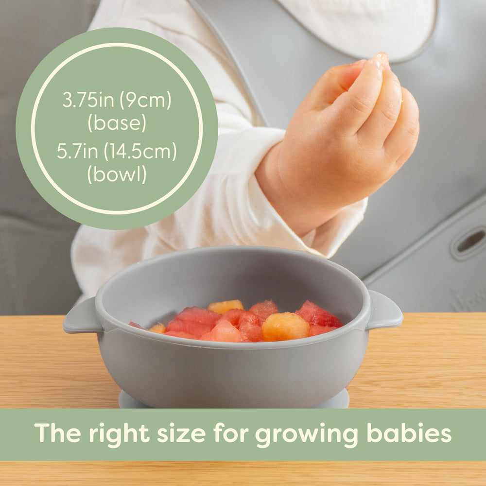 Sleek, modern design suits high chairs and tabletops.