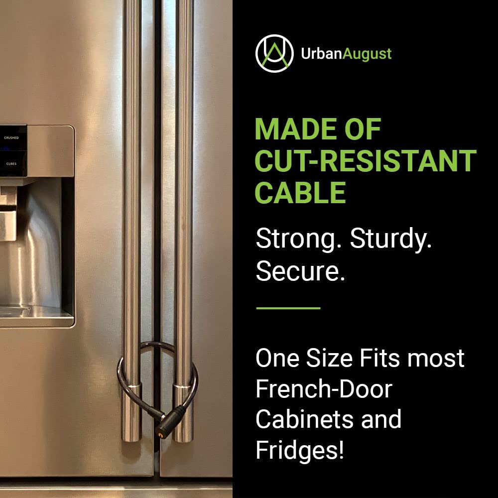 Urban August versatile application demonstrates securing cabinet and gear storage.