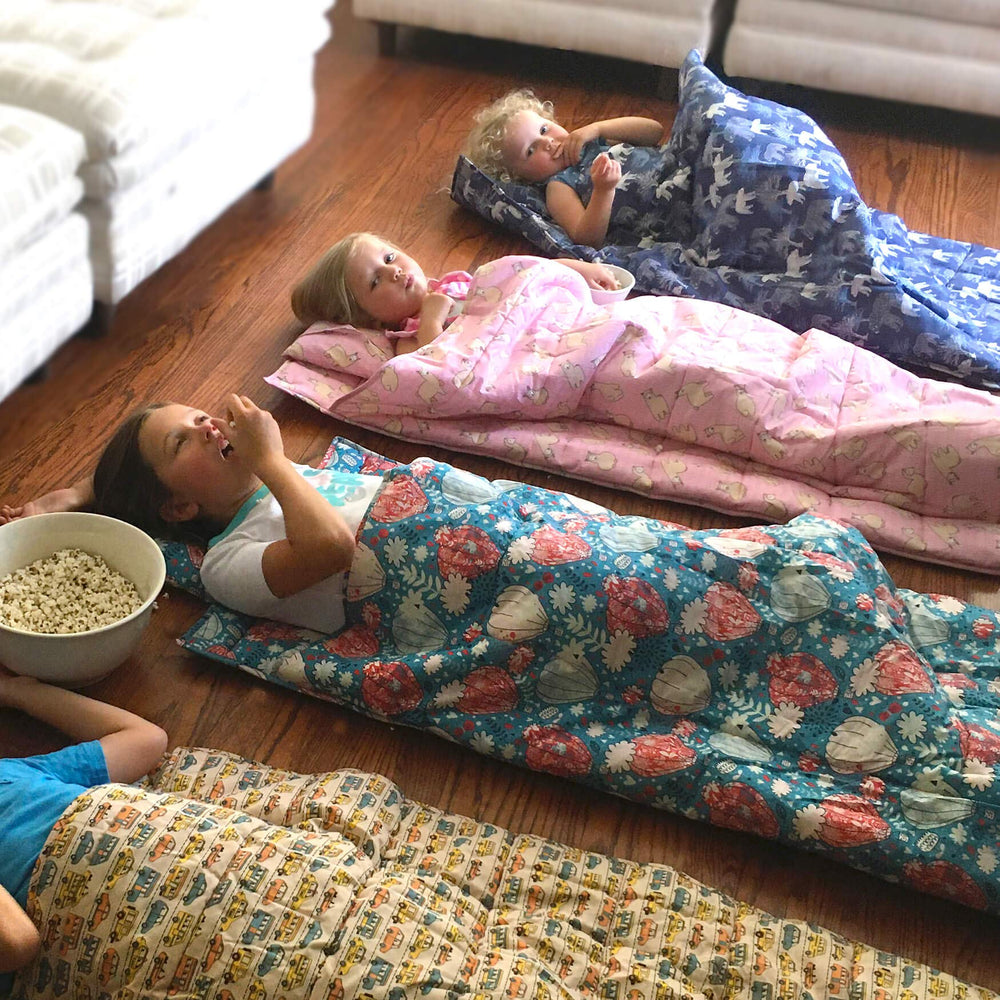 Urban Infant Bulkie nap mat at 48 inches fits toddlers for nap time.
