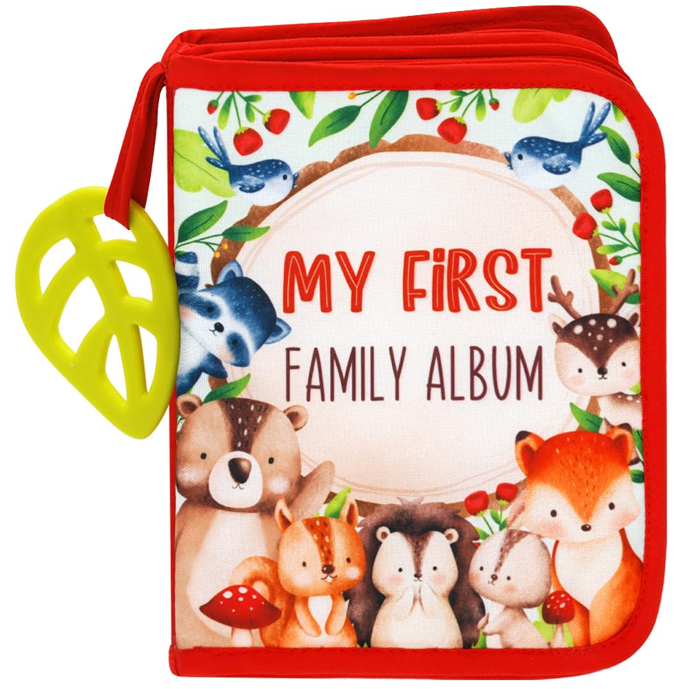 Urban Kiddy Baby's My First Family Album cover in woodland design, a keepsake for family memories.