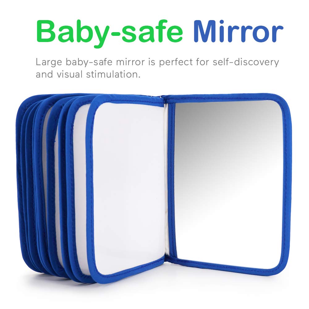 Urban Kiddy Baby's First Family Album gift set is perfect for crib attachments and on-the-go playtime.