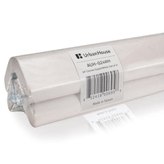 urbanhouse corner guard 24in white protects garage wall corners from dents