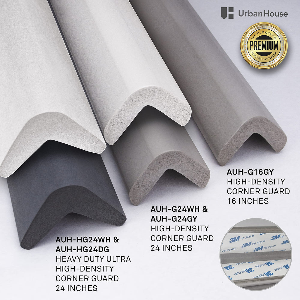 urbanhouse edge protector with 3M tape for quick, secure installation