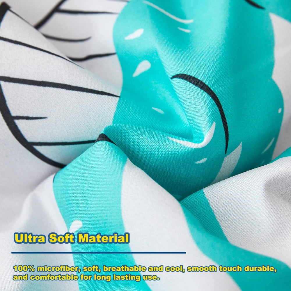 URBONUR bed-in-a-bag set packaging neatly displays all pieces