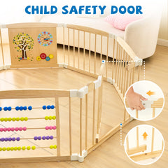 UREDISO playpen anti-slip cups provide stable play area during active sessions.
