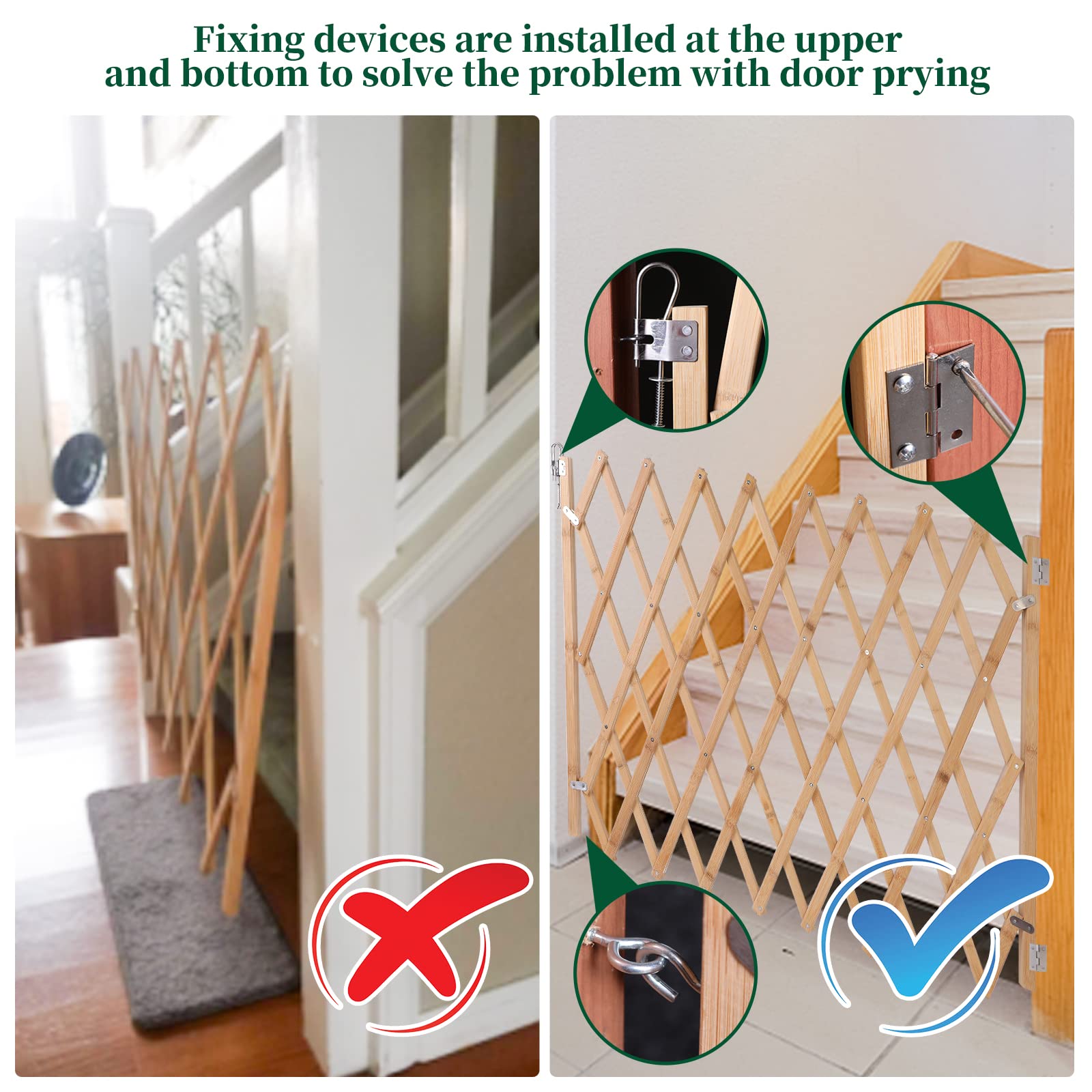 URIJK in doorway setup demonstrates pet containment for rooms
