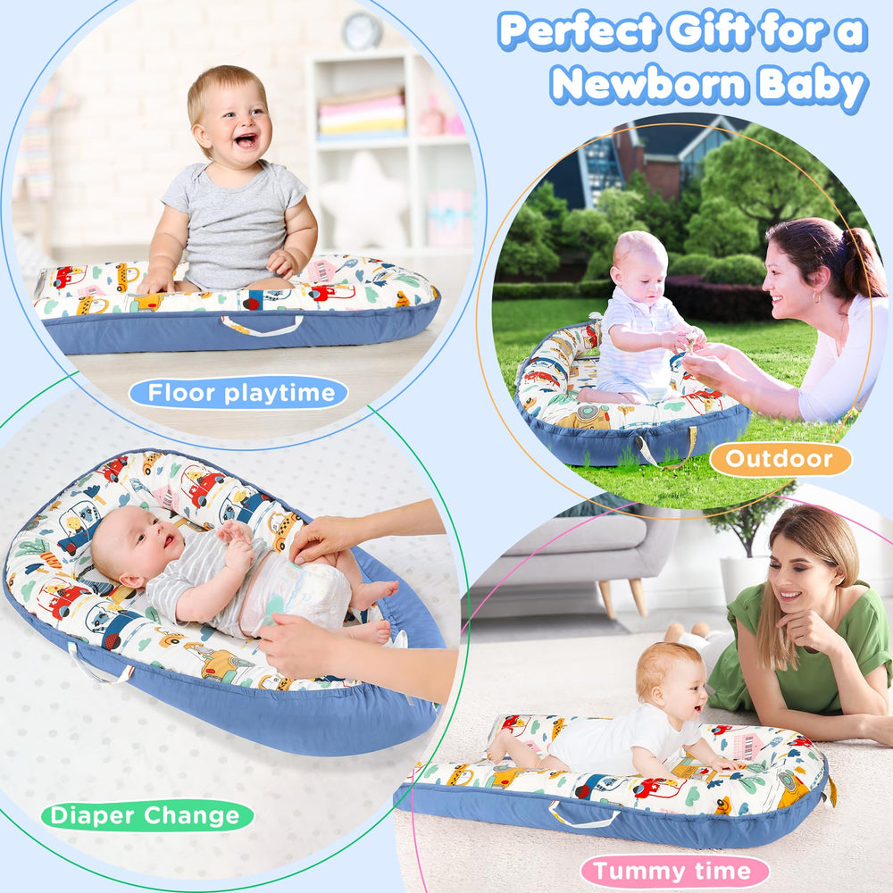 URMYWO baby lounger portable design for home and travel.