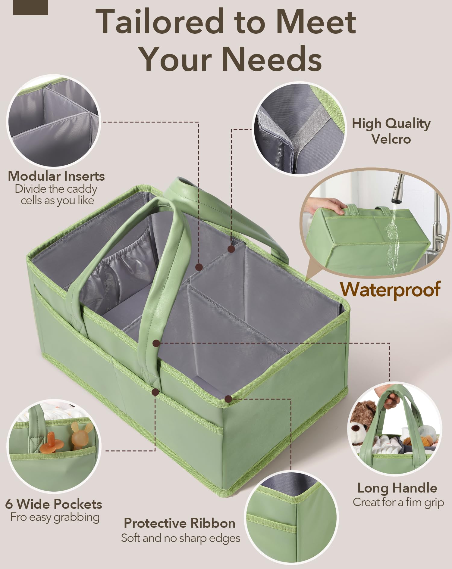 URMYWO portable nursery storage for home and on-the-go