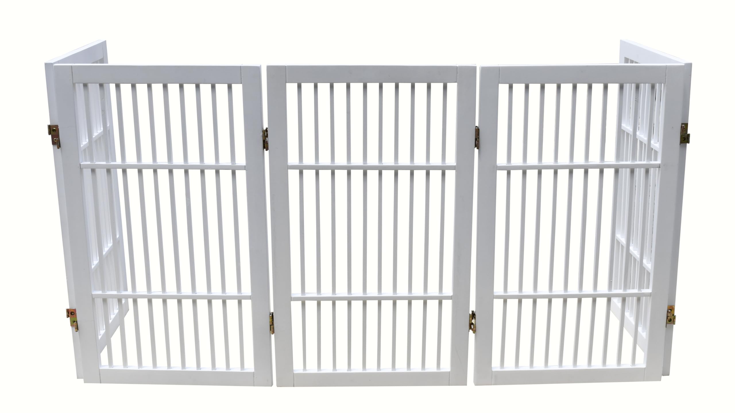 Urnporium acacia wood fence elegant pet barrier for hallways