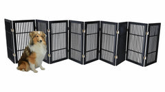 Urnporium acacia wood gate fully assembled for quick setup and use