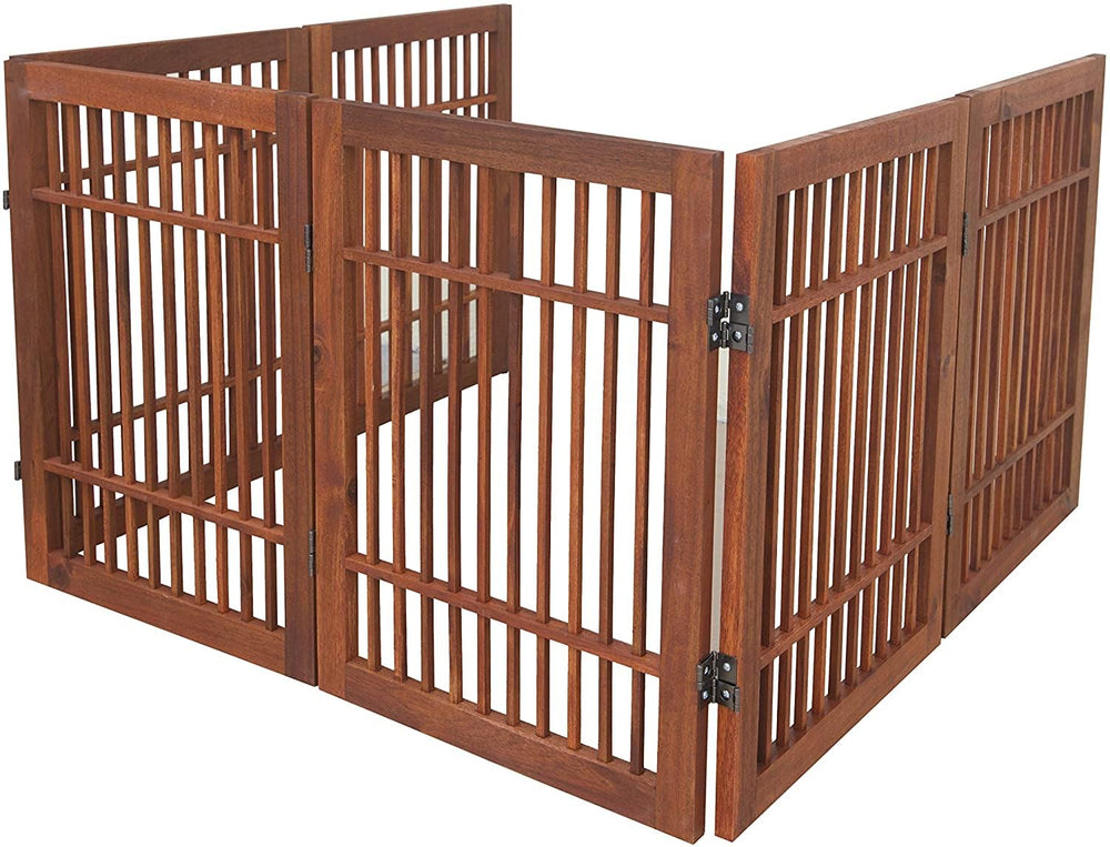 Urnporium indoor-outdoor gate shown on a patio for versatile placement.