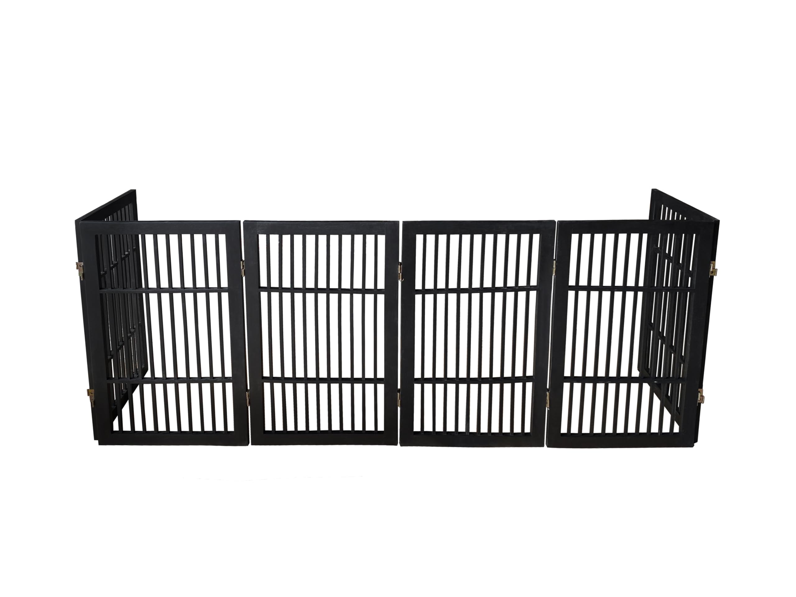 Urnporium gate with 1-inch bar spacing keeps pets visible and contained