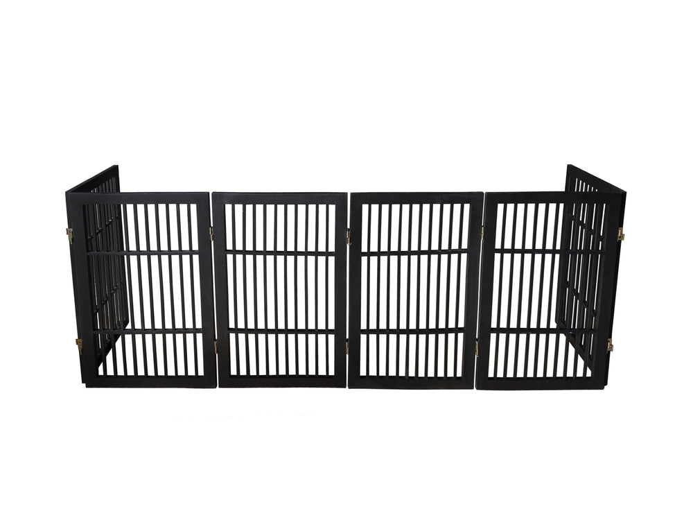 Urnporium gate with 1-inch bar spacing keeps pets visible and contained
