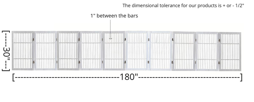Urnporium gate with 2-way hinges enables flexible doorway configurations