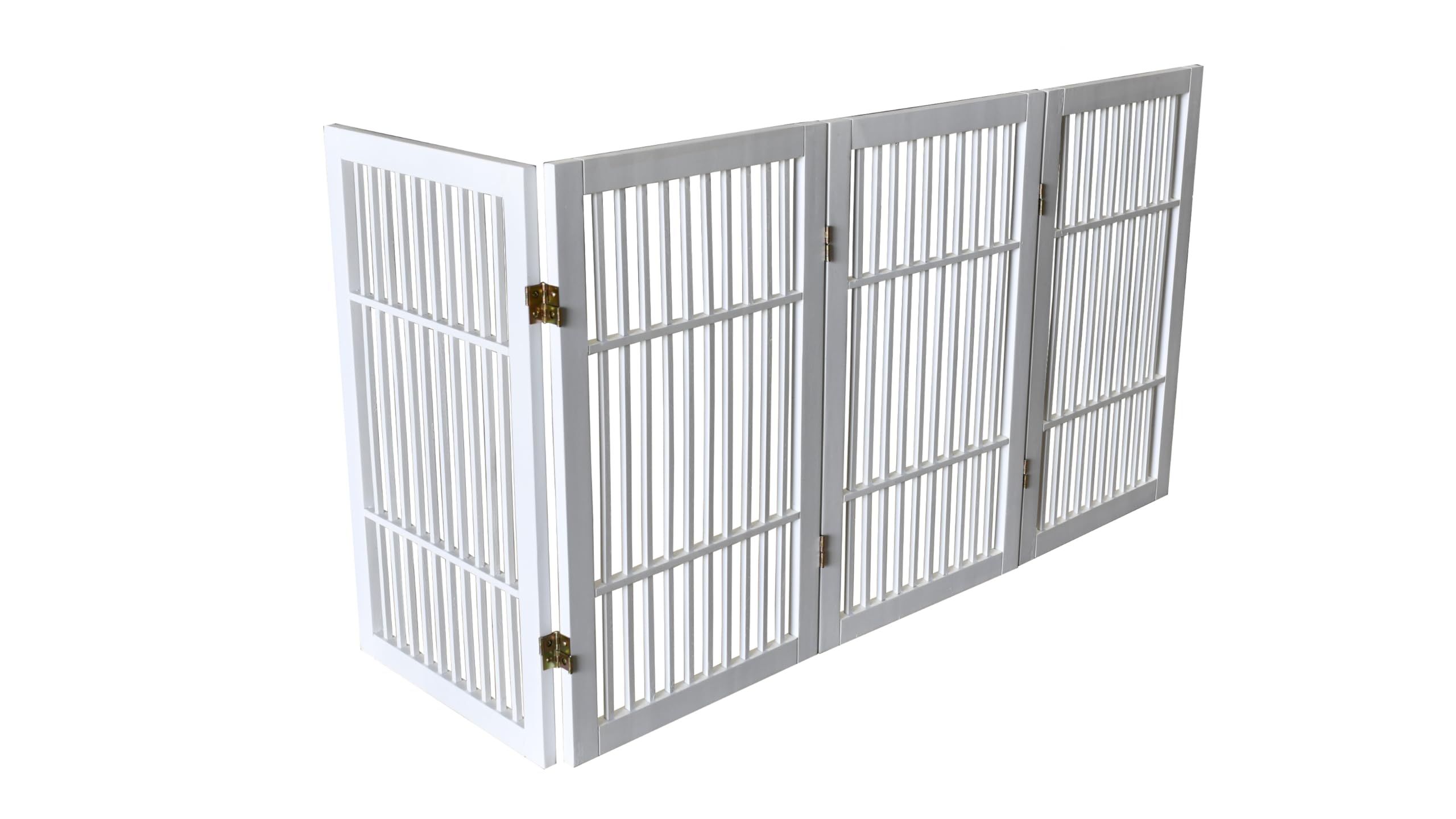 Urnporium gate with 1-inch spacing fits standard doorways and hallways.
