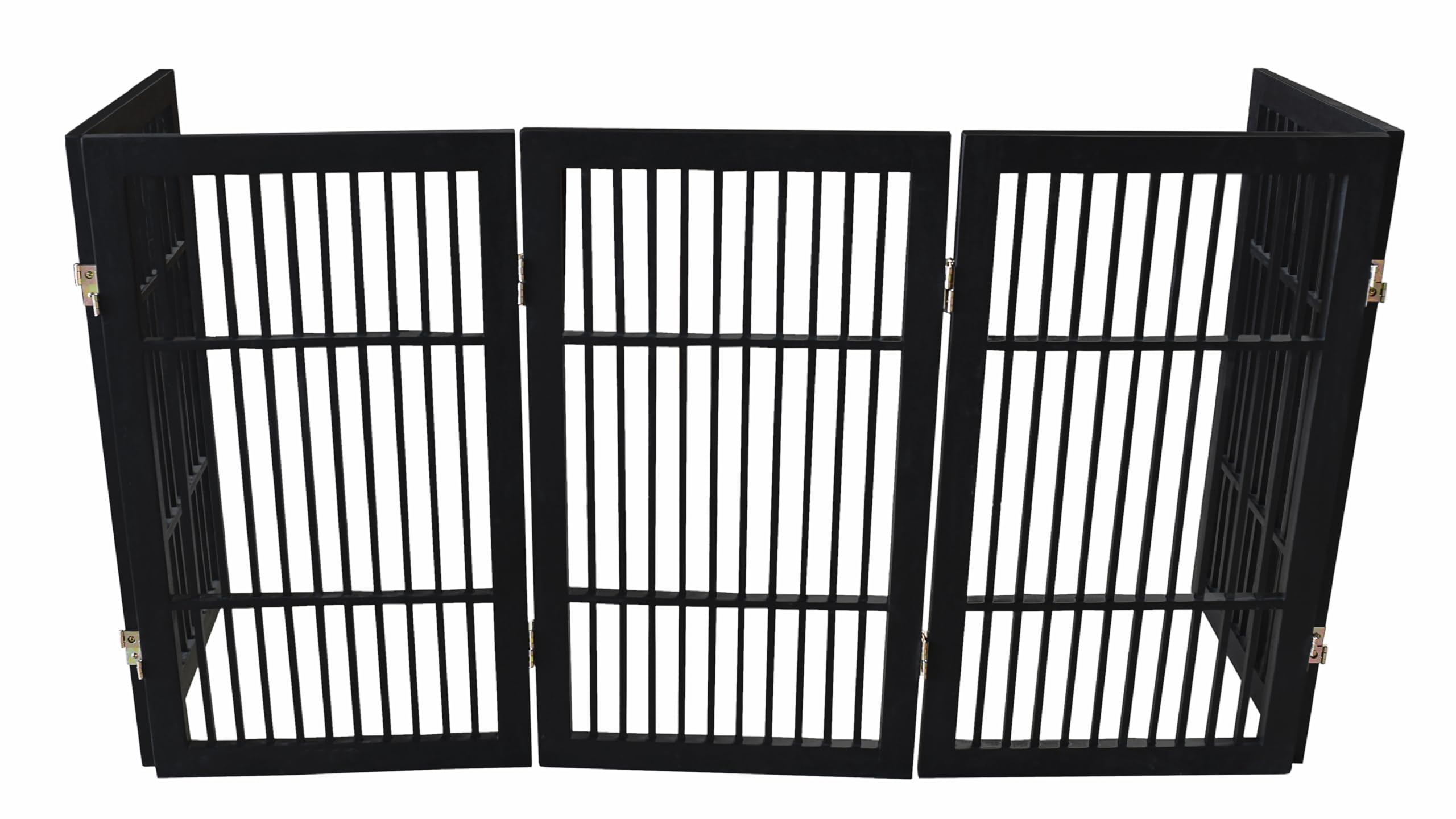 Urnporium pet gate dog barrier—sturdy barrier that blends with home décor