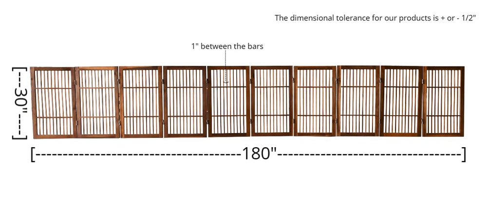 Urnporium folding gate folded for compact storage.