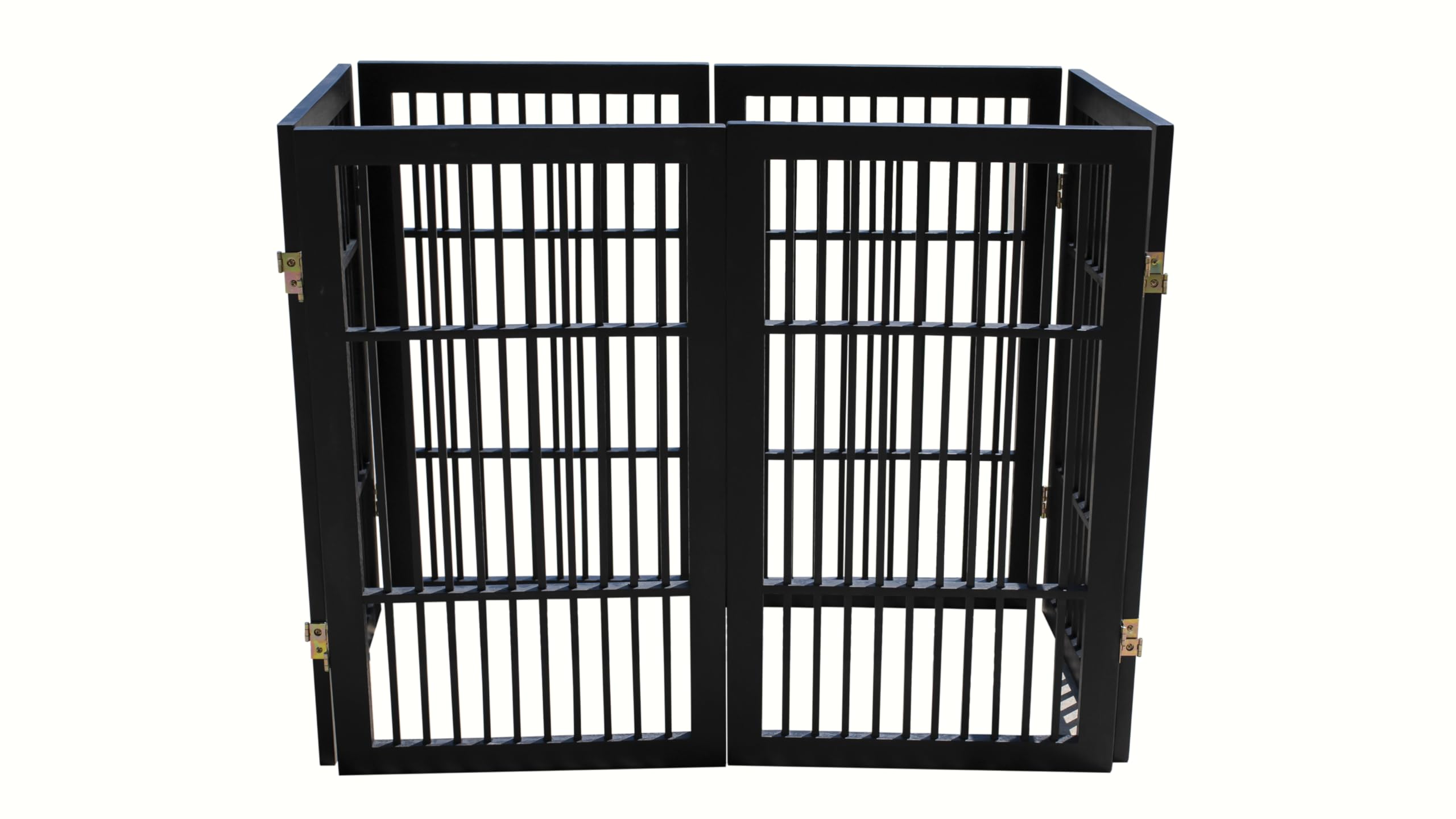 Urnporium indoor-outdoor gate placed in doorway for versatile use