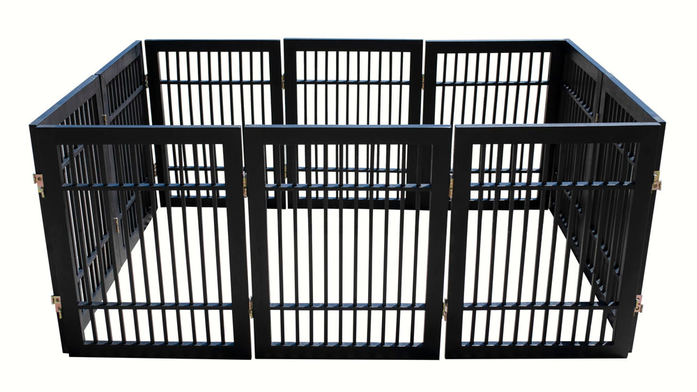 Urnporium pet gate suitable for indoor and outdoor spaces