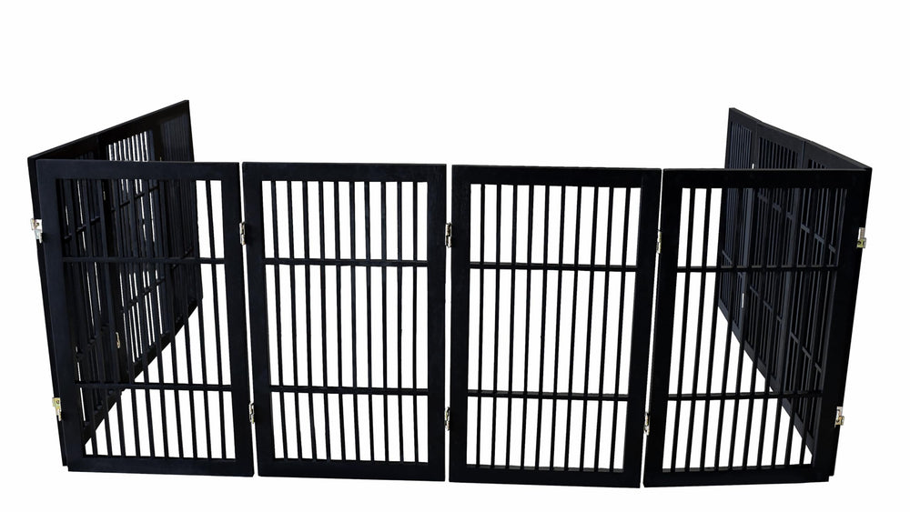 Urnporium pet gate for indoor/outdoor use helps create safe pet zones