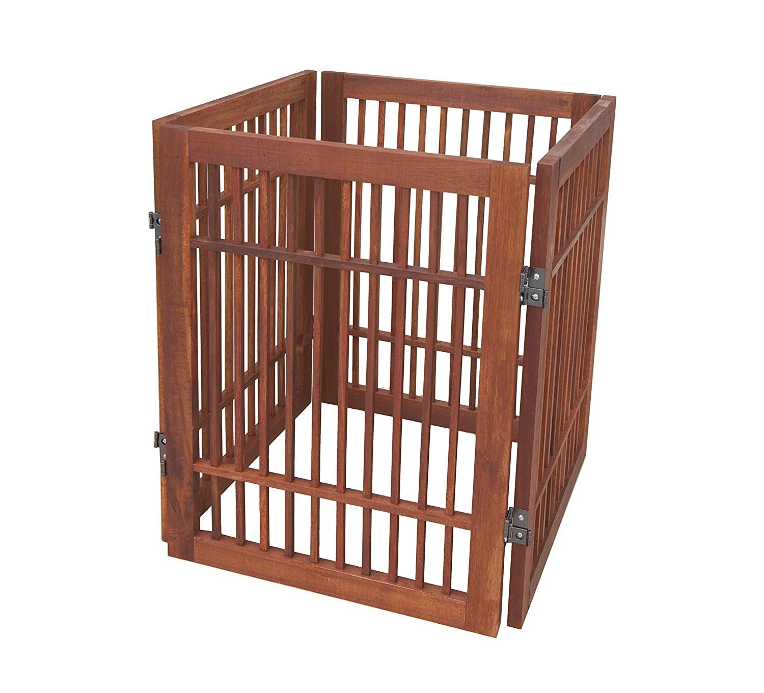 Urnporium Portable wooden gate suitable for doorways and staircases