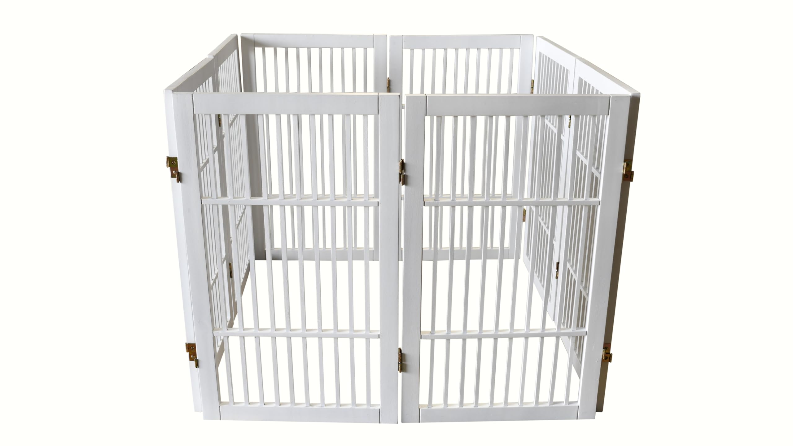 Urnporium gate extended into a wide Z-shape for doorways