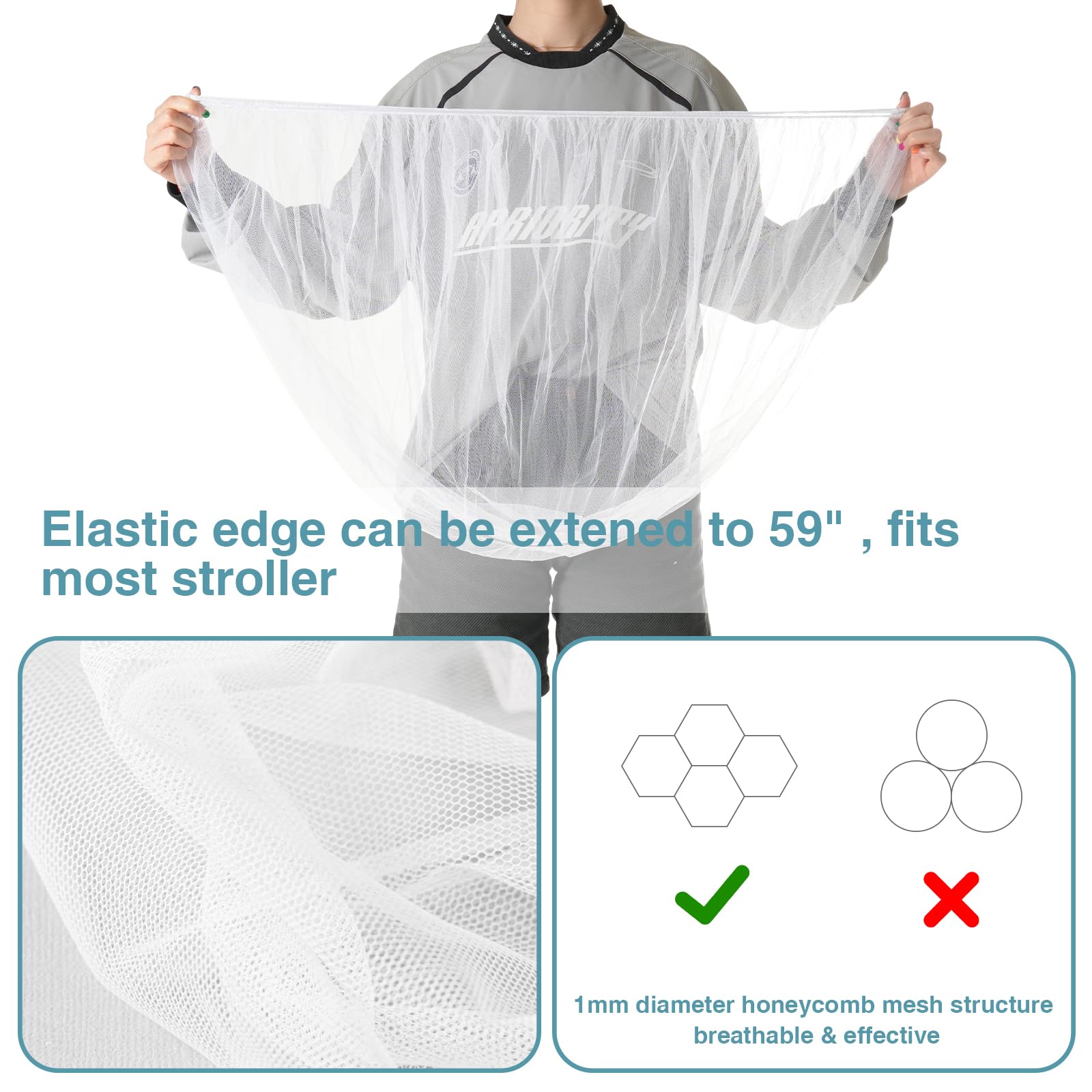 URZGU baby mosquito net-bassinets-cradles-fit illustrates versatile compatibility