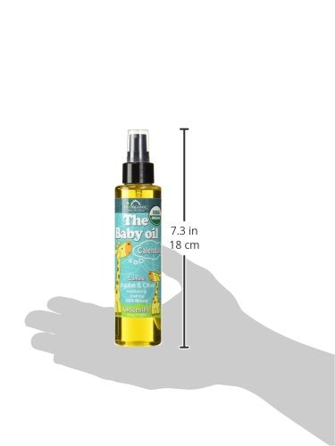 US Organic Baby Oil cruelty-free-leaping-bunny badge signals ethical production.