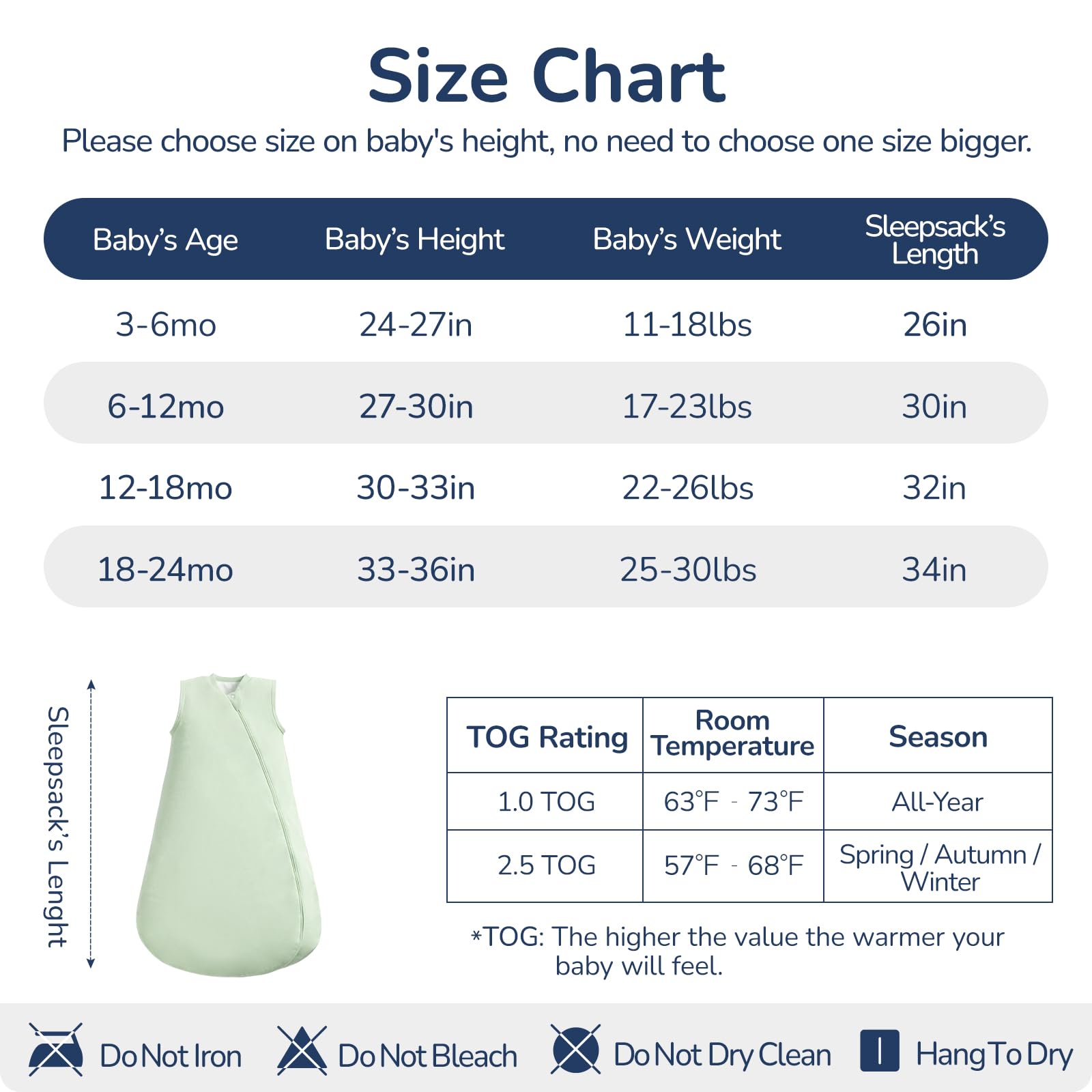 usbettas baby sleep sack safe-soft cotton close-up for gentle sleep