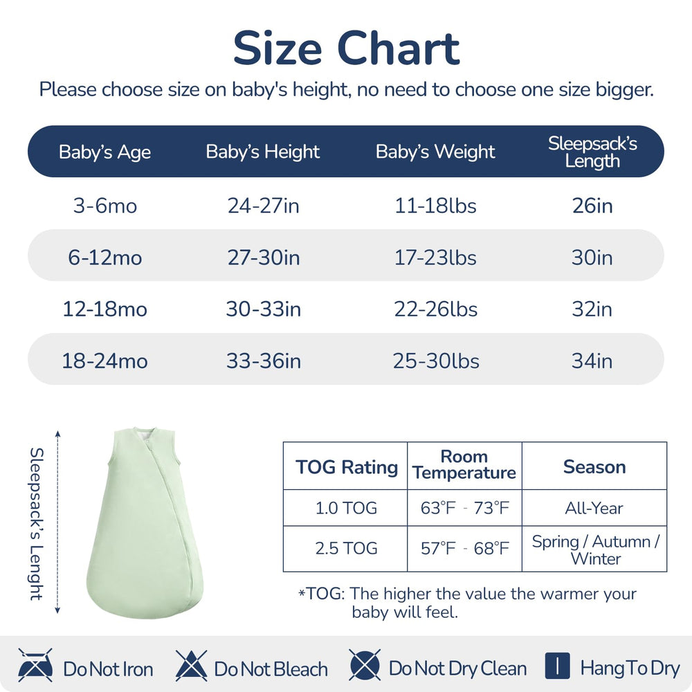 usbettas baby sleep sack safe-soft cotton close-up for gentle sleep