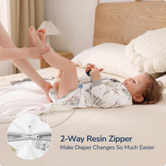 usbettas cotton sleep sack with padding provides soft insulation