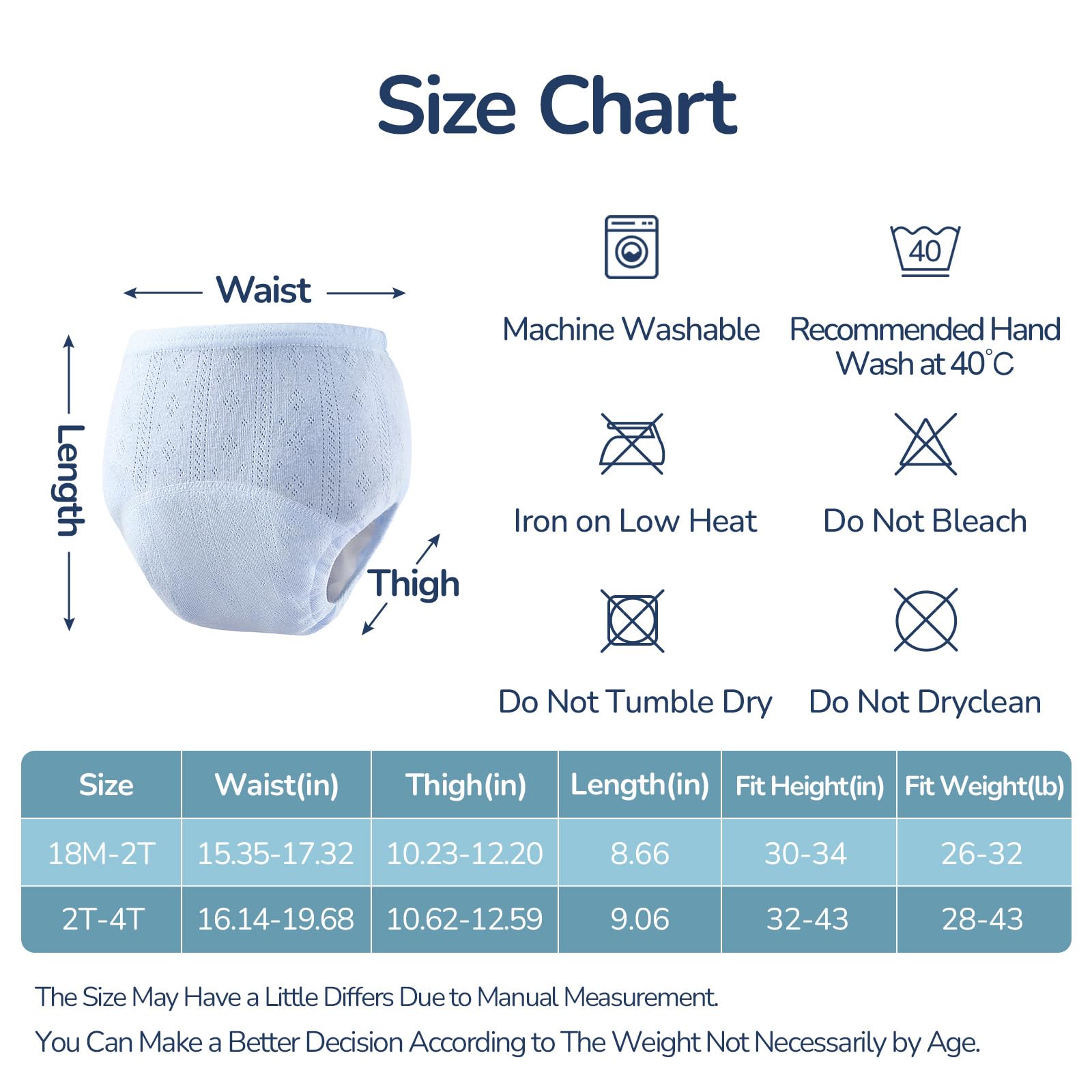 usbettas potty training underwear care instructions promote longevity with gentle washing